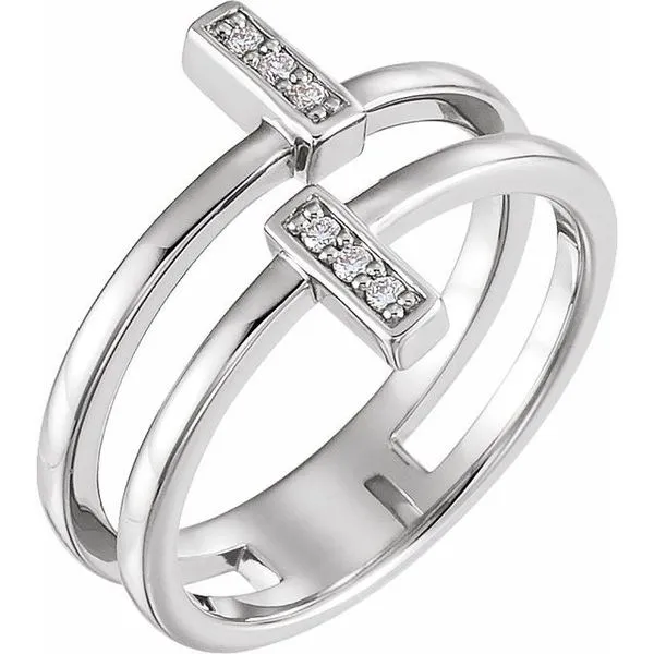 Double Bar Ring Jewelry Design Studio Jensen Beach, FL