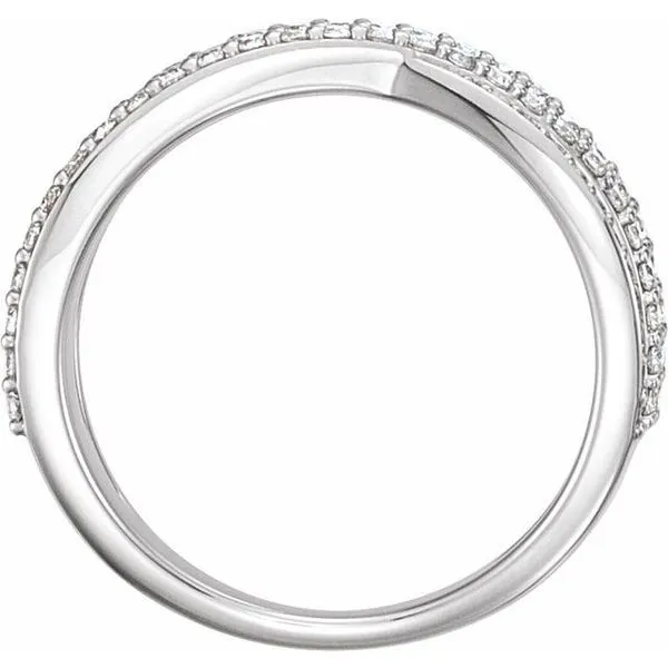 Criss-Cross Ring Image 2 Milan's Jewelry Inc Sarasota, FL