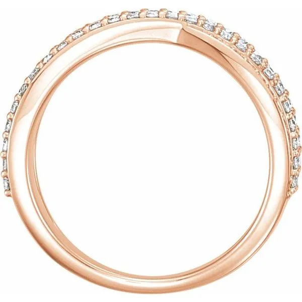 Criss-Cross Ring Image 2 Milan's Jewelry Inc Sarasota, FL