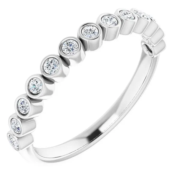 Bezel-Set Stackable Ring Milan's Jewelry Inc Sarasota, FL