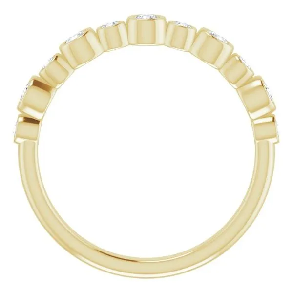 Bezel-Set Ring Image 2 Hopman Jewelers Elkhart, IN