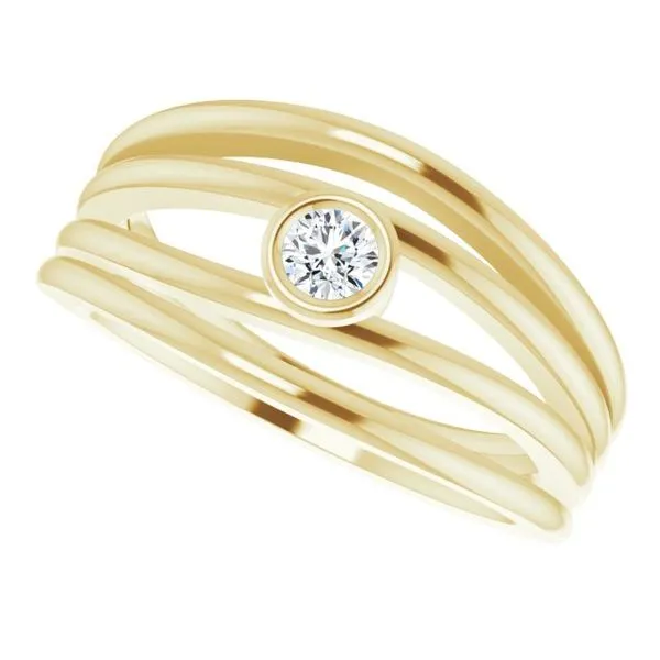 Negative Space Ring Image 5 Rasmussen Jewelers Spanish Fork, UT