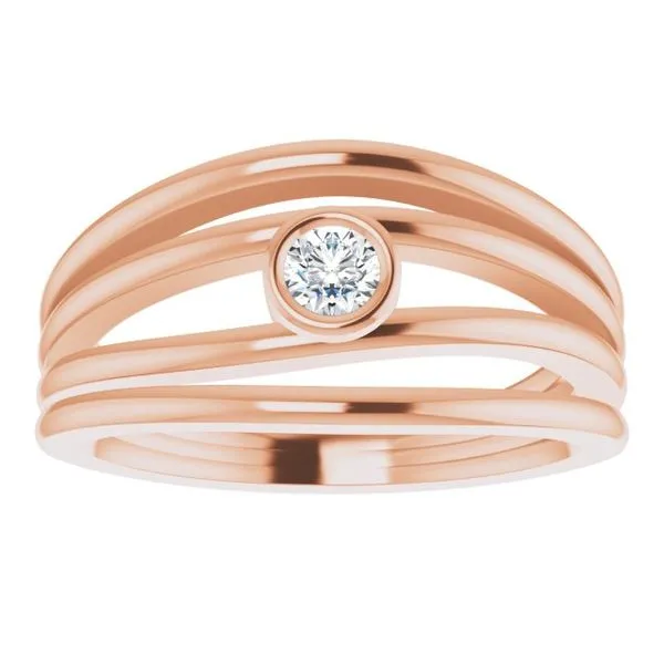 Negative Space Ring Image 3 Rasmussen Jewelers Spanish Fork, UT