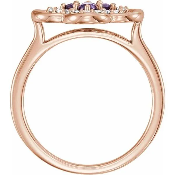 Clover Ring Image 2 Hopman Jewelers Elkhart, IN