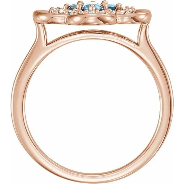 Clover Ring Image 2 J. Meredith Jewelers Delafield, WI