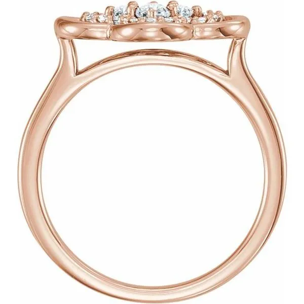Clover Ring Image 2 J. Meredith Jewelers Delafield, WI