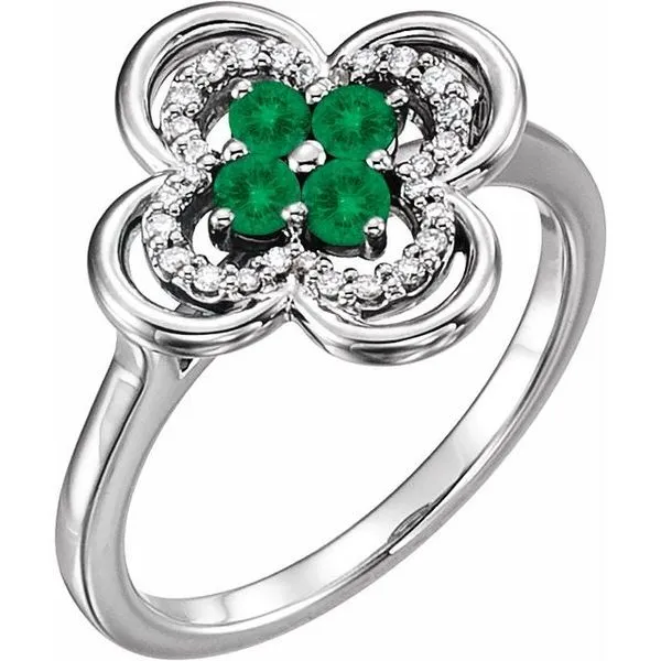 Clover Ring J. Meredith Jewelers Delafield, WI
