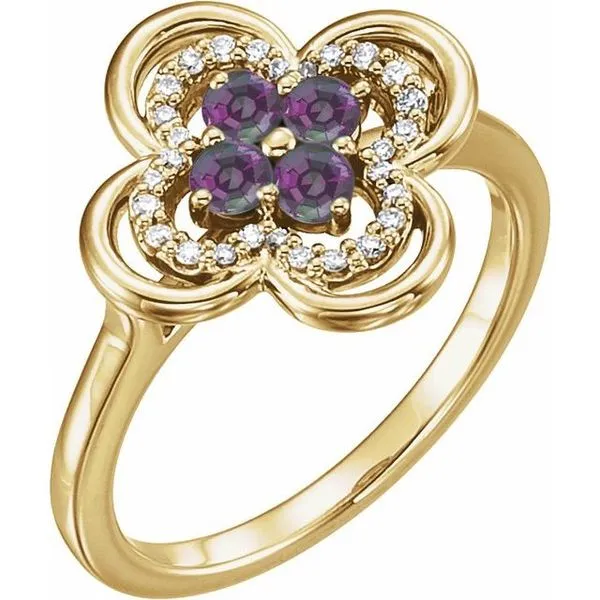 Clover Ring J. Meredith Jewelers Delafield, WI
