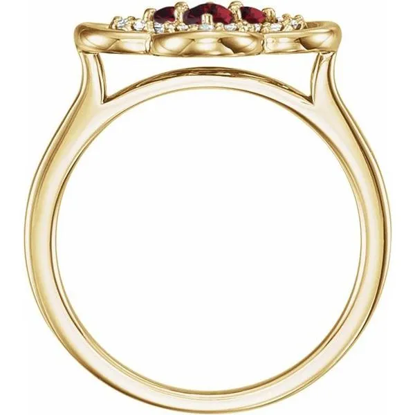 Clover Ring Image 2 Rasmussen Jewelers Spanish Fork, UT