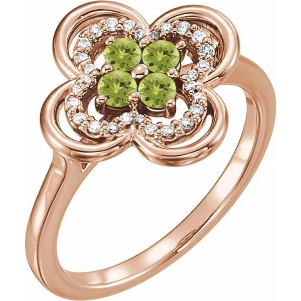 Clover Ring James Wolf Jewelers Mason, OH
