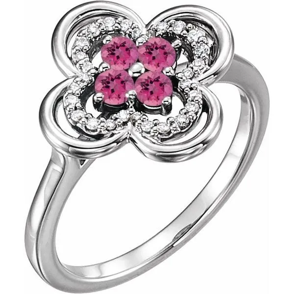 Clover Ring Leslie E. Sandler Fine Jewelry and Gemstones rockville , MD