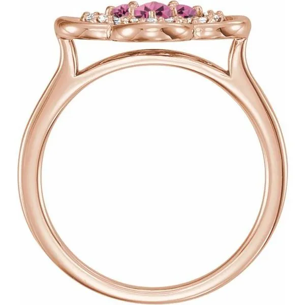 Clover Ring Image 2 Arnold's Jewelry and Gifts Logansport, IN