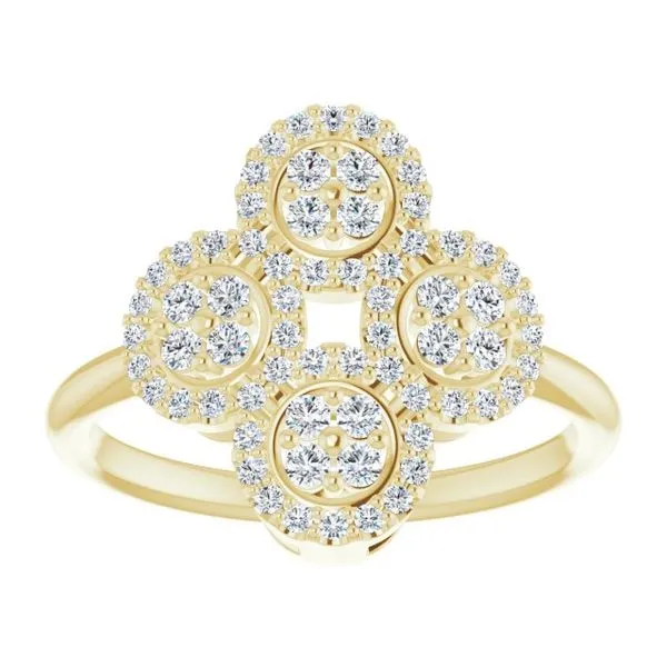 Clover Ring Image 3 James & Williams Jewelers Berwyn, IL
