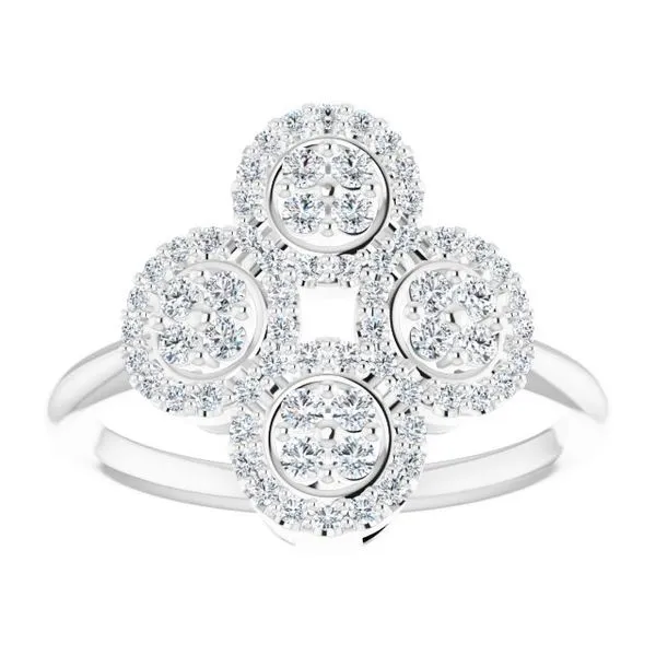 Clover Ring Image 3 Hopman Jewelers Elkhart, IN