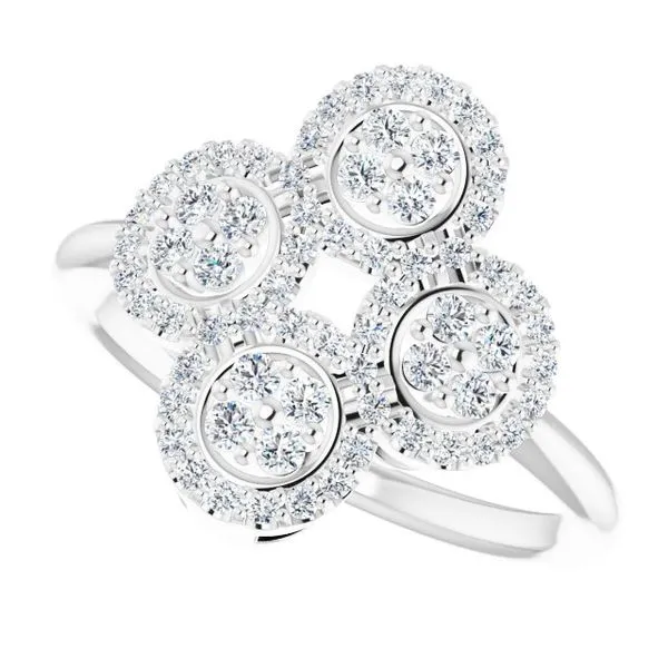 Clover Ring Image 5 Rasmussen Jewelers Spanish Fork, UT