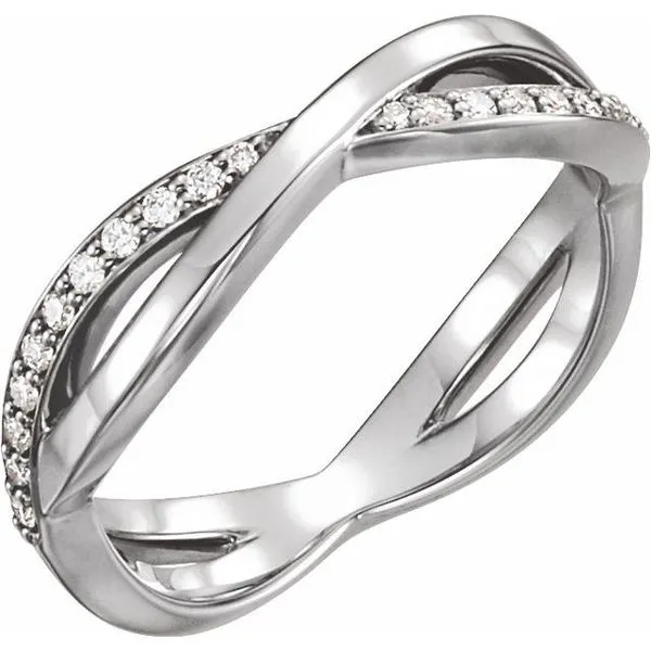 Infinity-Inspired Ring Hopman Jewelers Elkhart, IN