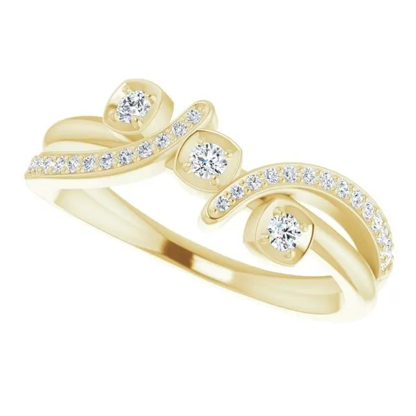 Bypass Ring Image 5 Milan's Jewelry Inc Sarasota, FL