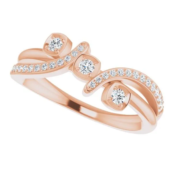 Bypass Ring Image 5 Hopman Jewelers Elkhart, IN