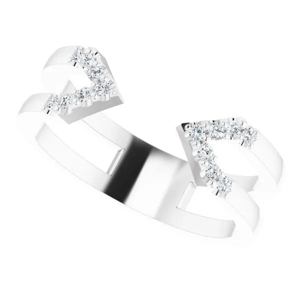 Geometric Ring Image 5 Hopman Jewelers Elkhart, IN