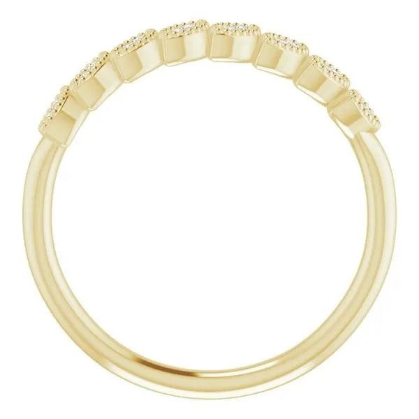 Accented Leaf Ring Image 2 Milan's Jewelry Inc Sarasota, FL