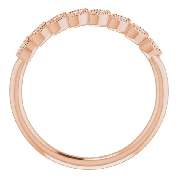 Accented Leaf Ring Image 2 Milan's Jewelry Inc Sarasota, FL