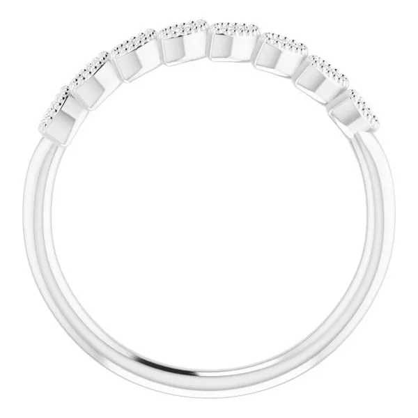 Accented Leaf Ring Image 2 James & Williams Jewelers Berwyn, IL