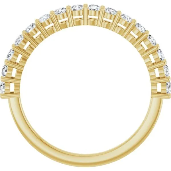 Shared-Prong Anniversary Band Image 2 Grayson & Co. Jewelers Iron Mountain, MI