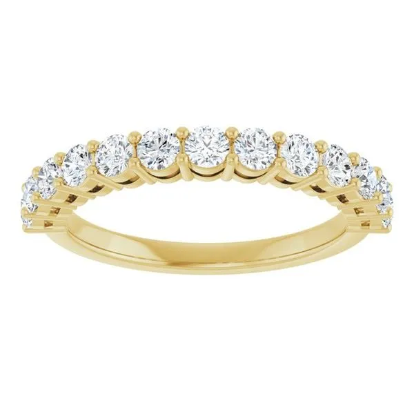 Shared-Prong Anniversary Band Image 3 Allain's Jewelry New Iberia, LA