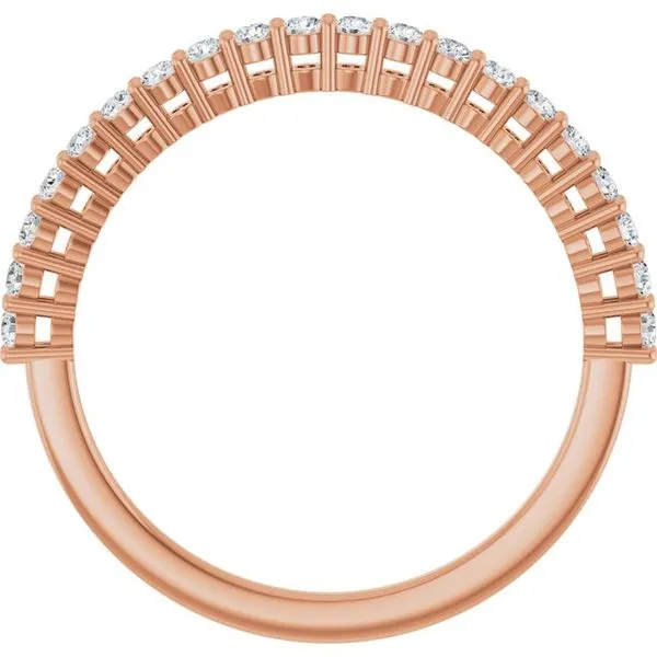 Shared-Prong Anniversary Band Image 2 Allain's Jewelry New Iberia, LA