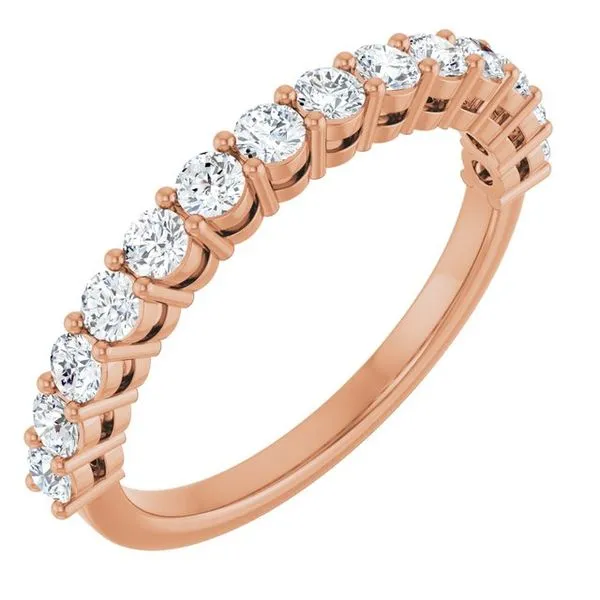 Shared-Prong Anniversary Band L & L jewelers Scarborough, ME