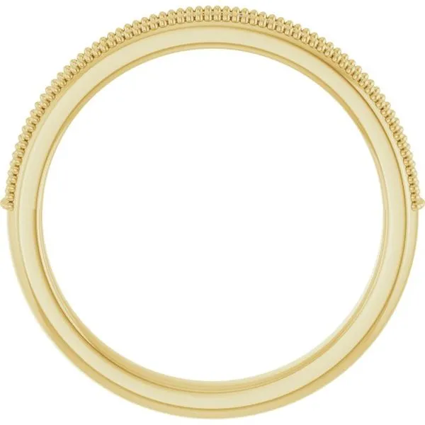 Milgrain Edge Anniversary Band Image 2 Allain's Jewelry New Iberia, LA