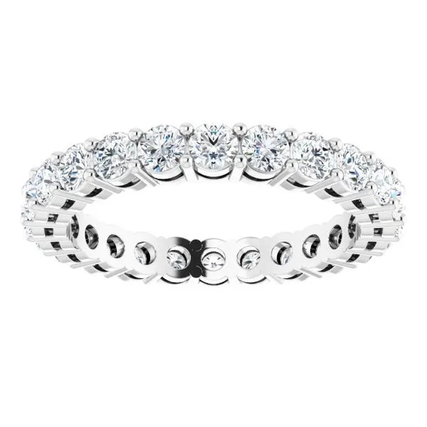 Shared-Prong Eternity Band Image 3 Allain's Jewelry New Iberia, LA