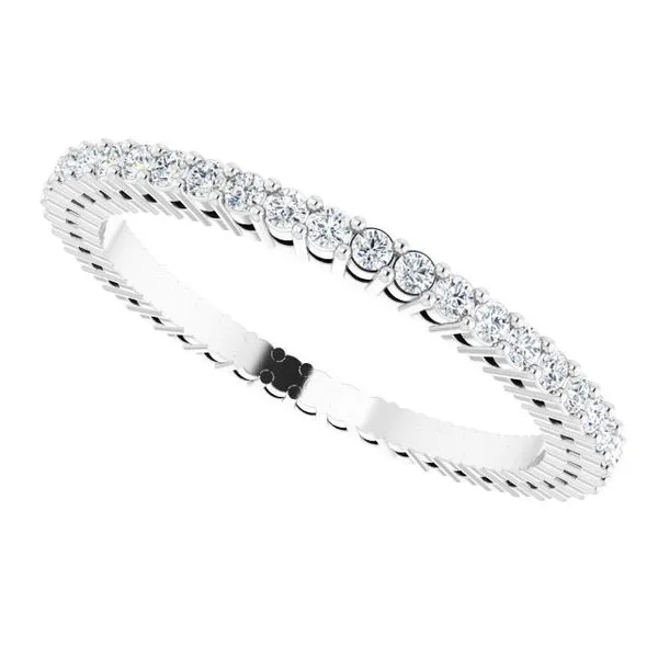 Shared-Prong Eternity Band Image 5 Allain's Jewelry New Iberia, LA