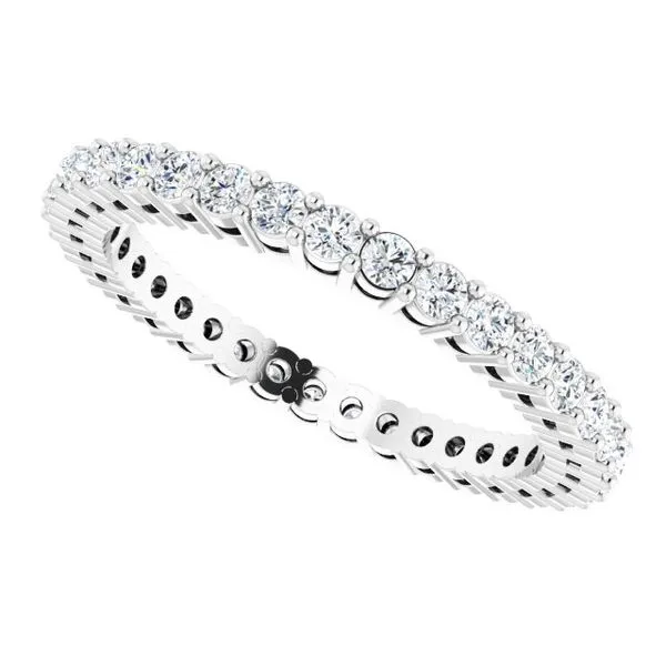 Shared-Prong Eternity Band Image 5 Allain's Jewelry New Iberia, LA