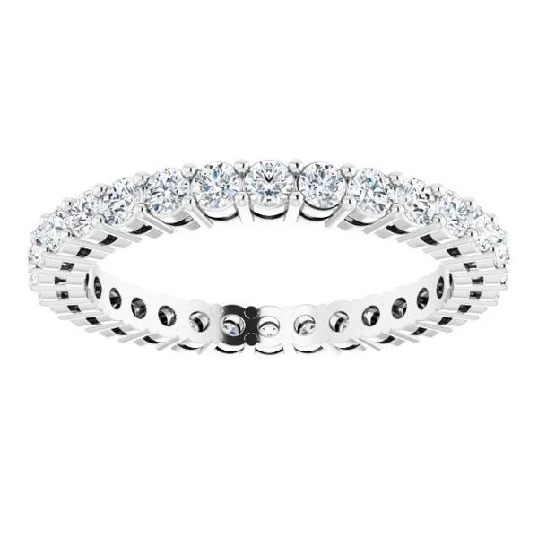 Shared-Prong Eternity Band Image 3 Allain's Jewelry New Iberia, LA