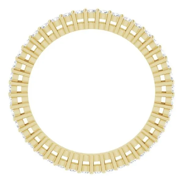 Shared-Prong Eternity Band Image 2 Allain's Jewelry New Iberia, LA