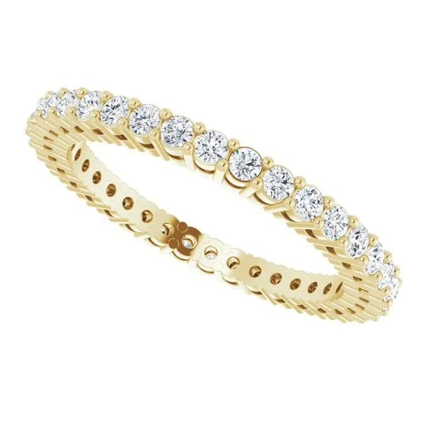 Shared-Prong Eternity Band Image 5 Allain's Jewelry New Iberia, LA