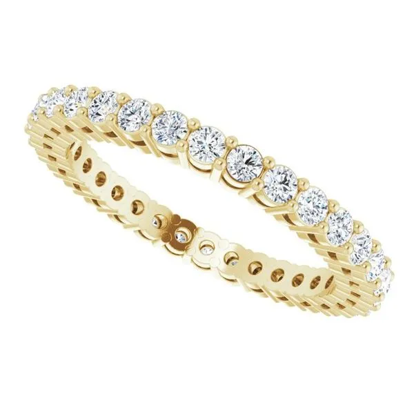 Shared-Prong Eternity Band Image 5 Allain's Jewelry New Iberia, LA