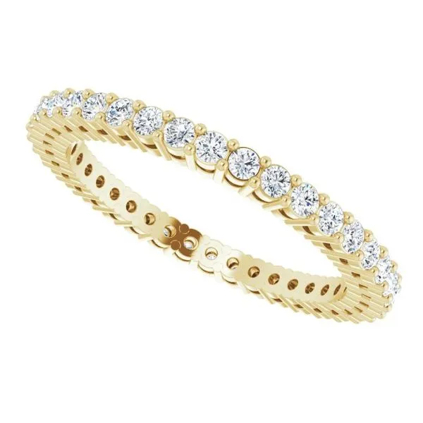 Shared-Prong Eternity Band Image 5 Allain's Jewelry New Iberia, LA