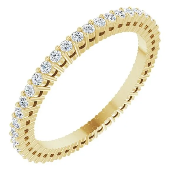 Shared-Prong Eternity Band L & L jewelers Scarborough, ME