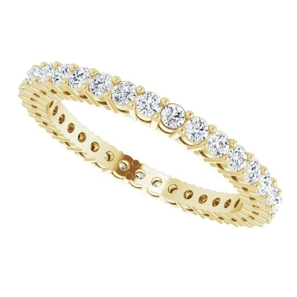 Shared-Prong Eternity Band Image 5 Allain's Jewelry New Iberia, LA