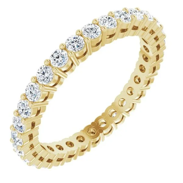 Shared-Prong Eternity Band L & L jewelers Scarborough, ME
