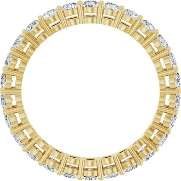 Shared-Prong Eternity Band Image 2 Allain's Jewelry New Iberia, LA