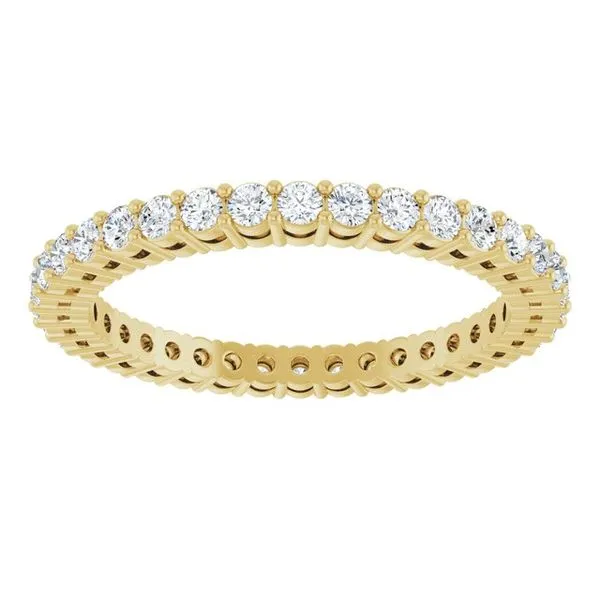 Shared-Prong Eternity Band Image 3 Allain's Jewelry New Iberia, LA