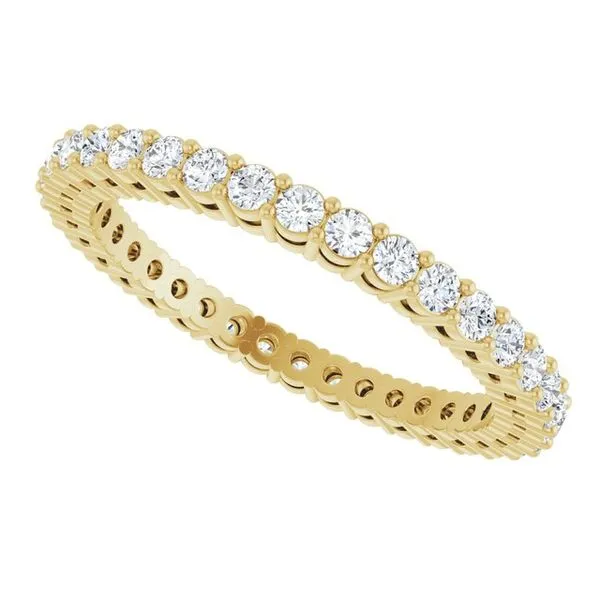 Shared-Prong Eternity Band Image 5 Allain's Jewelry New Iberia, LA