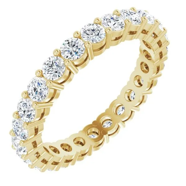 Shared-Prong Eternity Band L & L jewelers Scarborough, ME
