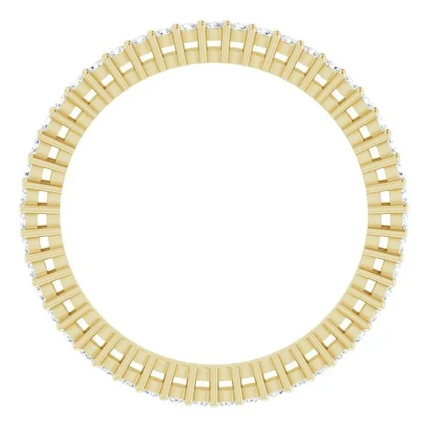 Shared-Prong Eternity Band Image 2 Allain's Jewelry New Iberia, LA