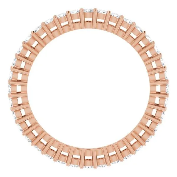 Shared-Prong Eternity Band Image 2 Allain's Jewelry New Iberia, LA