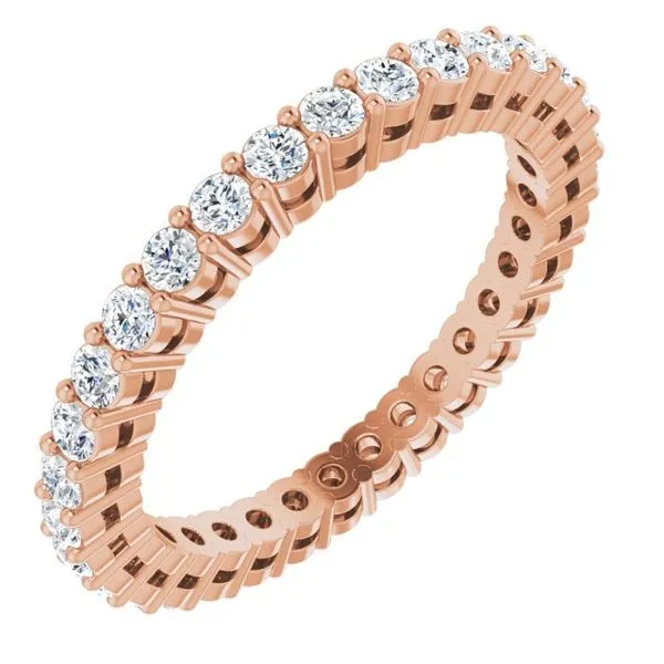 Shared-Prong Eternity Band L & L jewelers Scarborough, ME