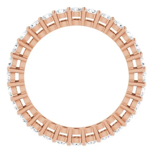 Shared-Prong Eternity Band Image 2 Allain's Jewelry New Iberia, LA